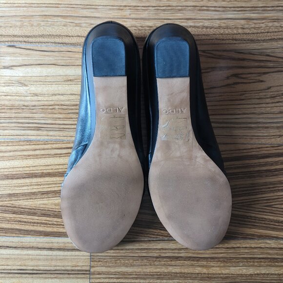[EUC] ALDO leather wedges - Picture 3 of 5